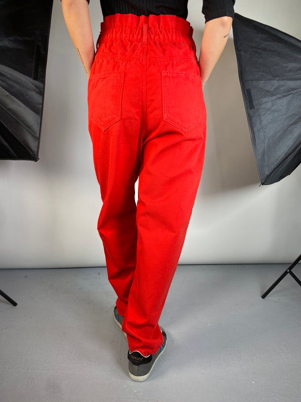 Jeans Mom Rojo