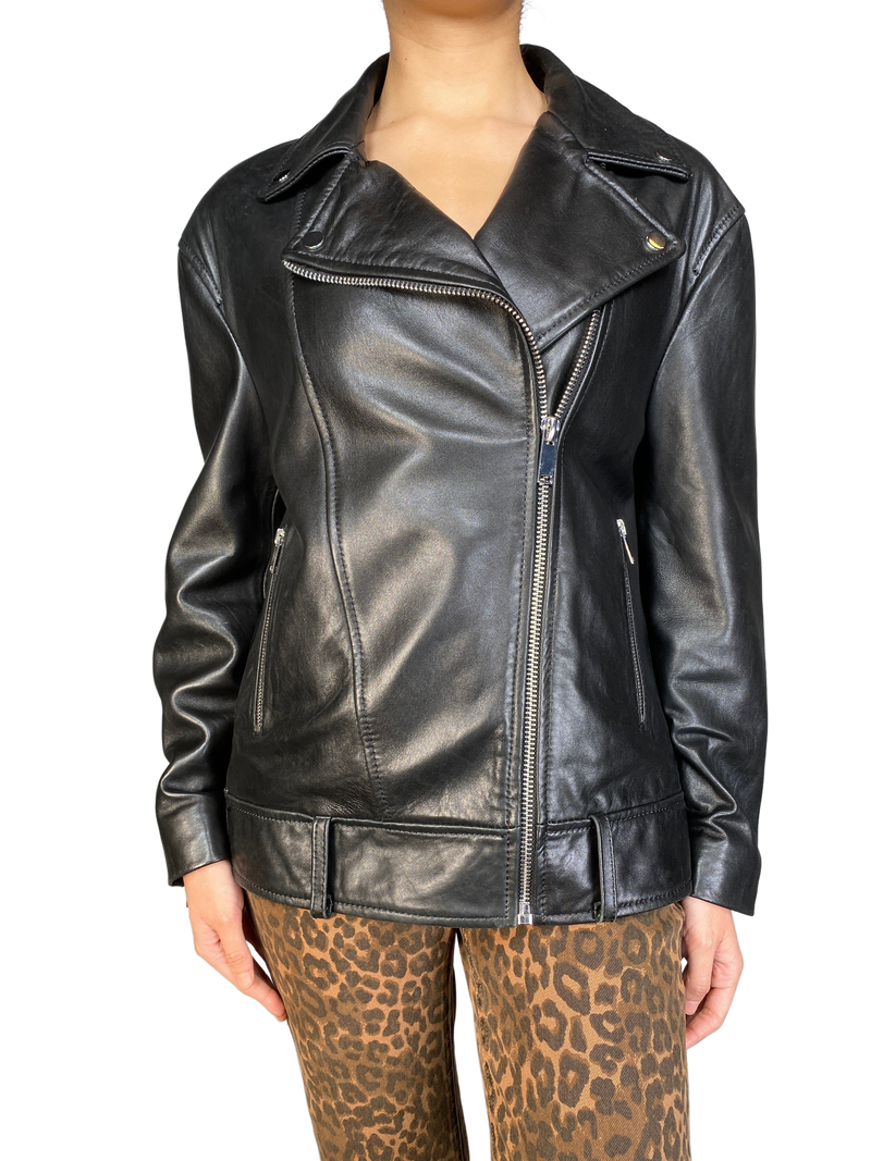 Chaqueta Biker Cuero