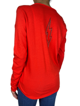 Polera Roja Rayo
