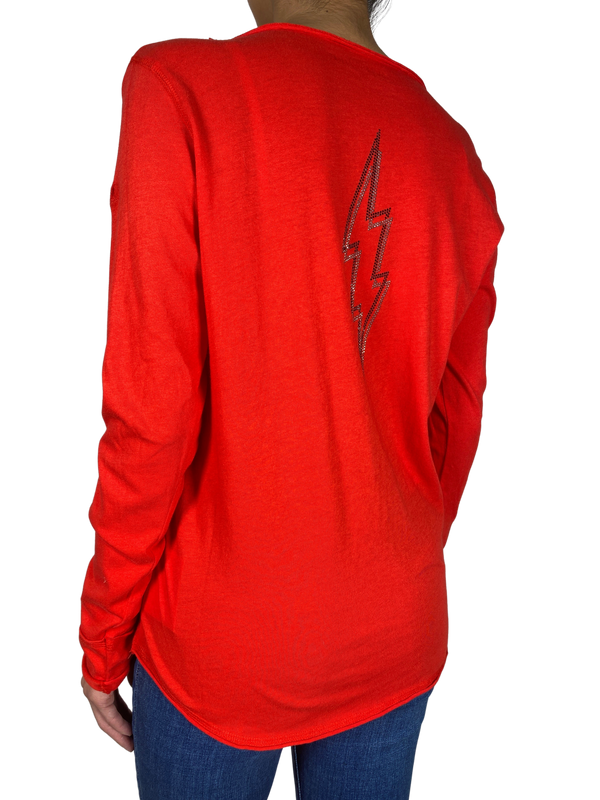 Polera Roja Rayo