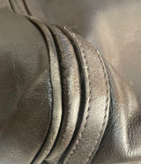 Cartera Cuero Negro
