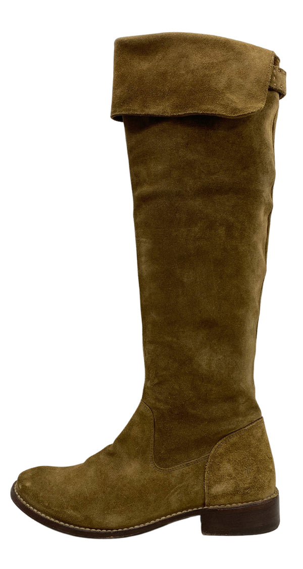 Botas Cuero Café
