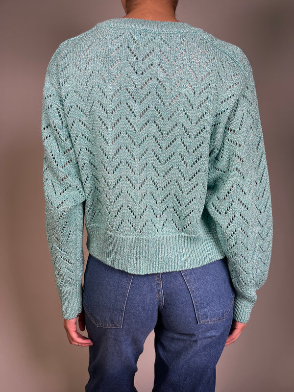 Sweater Fibras Metalizadas