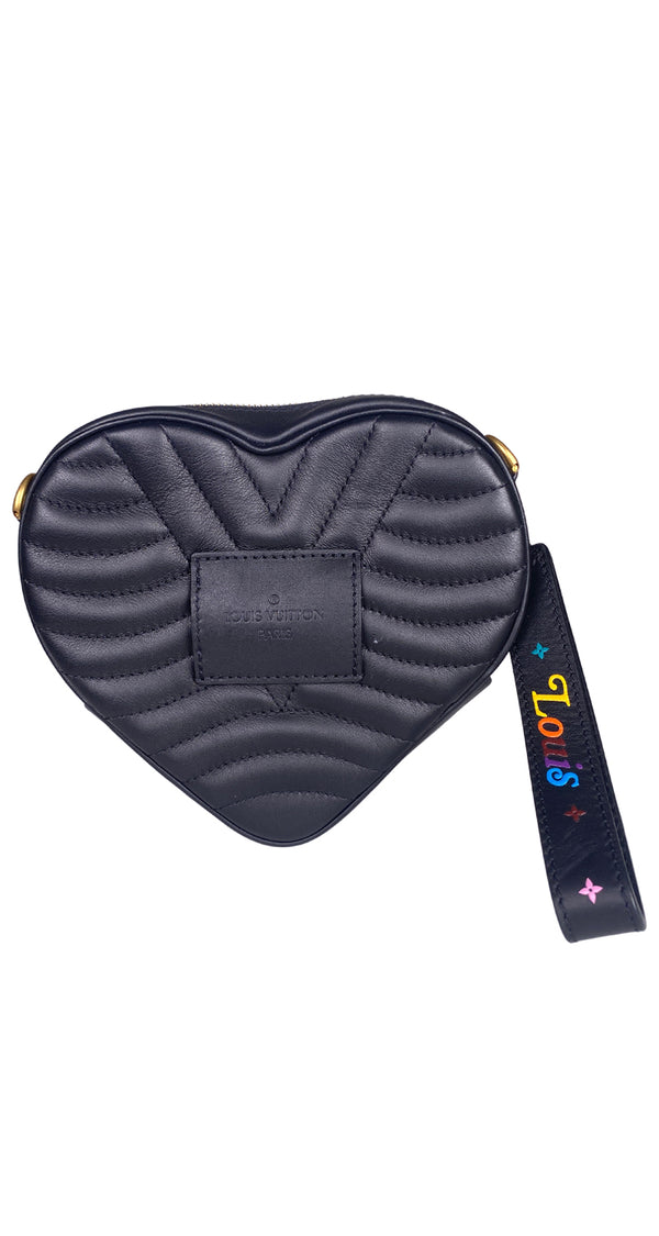 Bandolera Heart Black