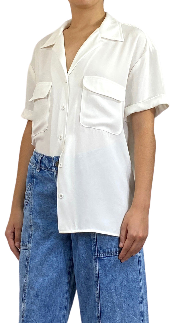Camisa Blanca Botones