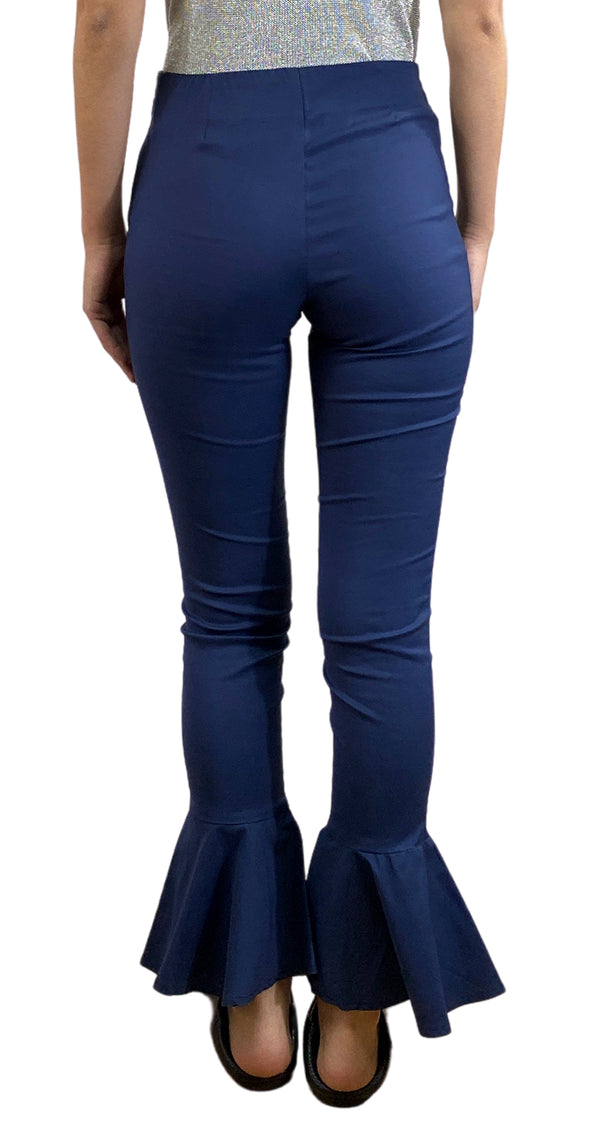Pantalón Tela Azul