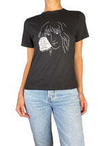 Polera Manga Corta Negra