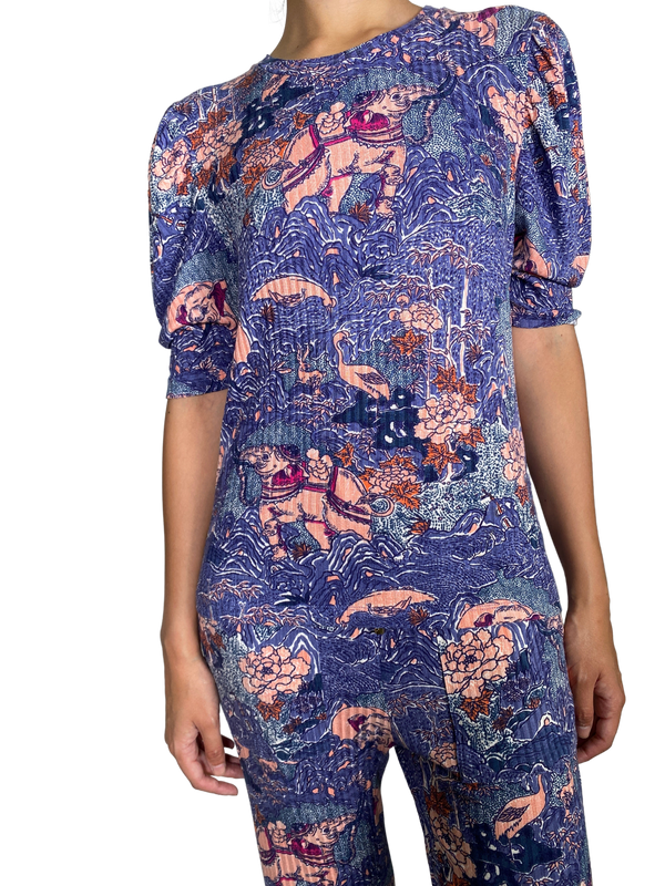 Polera Estampada Hindú