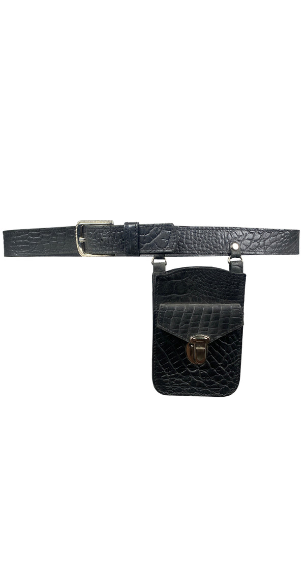Riñonera Crocodile Design