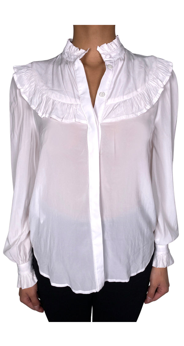 Blusa Blanca Vuelos