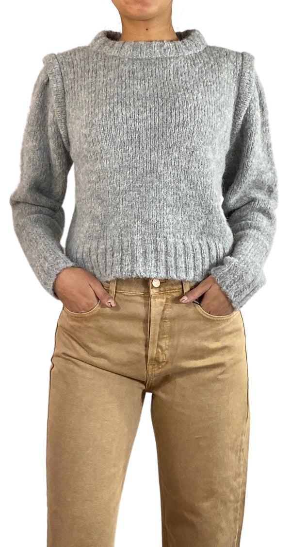 Sweater Gris Alpaca