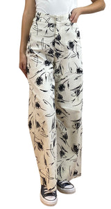Pantalón Cotelé Blanco