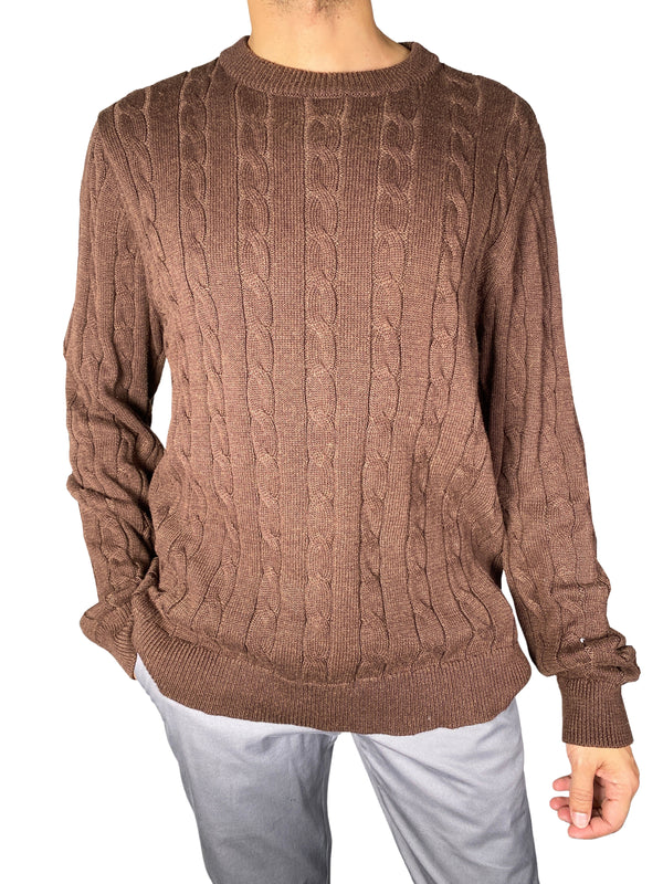 Sweater Tejido Café