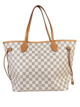 Cartera Neverfull MM Damier Azur Canvas