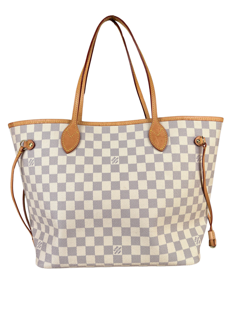 Cartera Neverfull MM Damier Azur Canvas