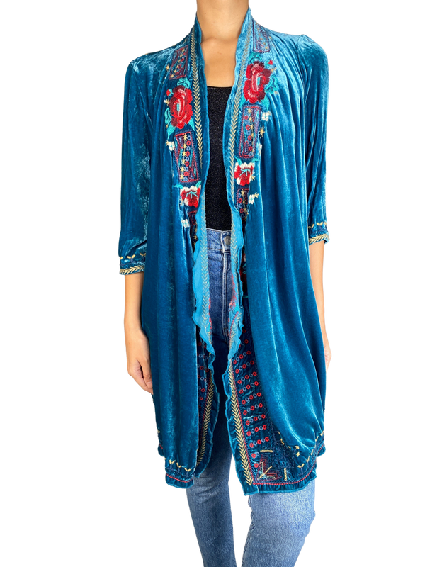 Kimono Terciopelo Seda