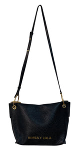 Bandolera Cuero Negro