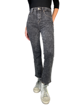 Jeans Negro Deslavado