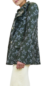 Chaqueta Verde Estrellas