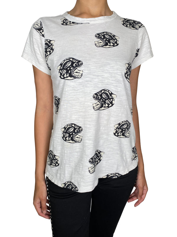 Polera Blanca Tigres