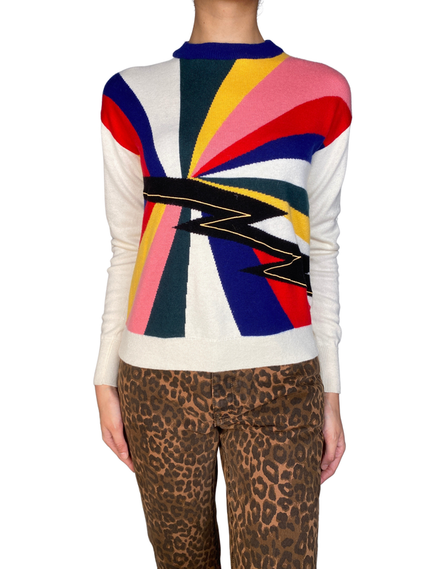 Sweater Rayas Asimétricas