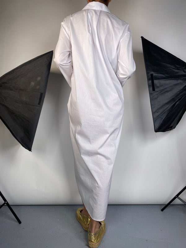 Vestido Camisero Blanco