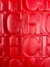 Billetera Cuero Roja