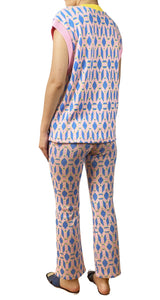 Set Sweater y Pantalón Tejido Multicolor