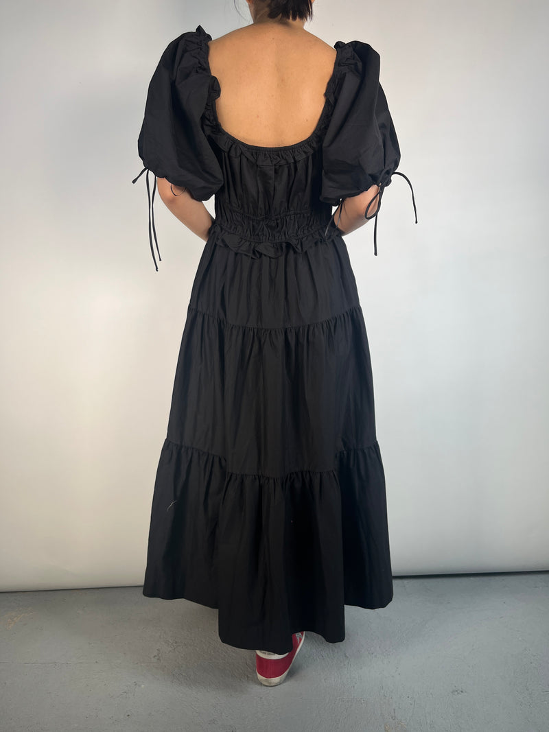 Vestido Mangas Aglobadas