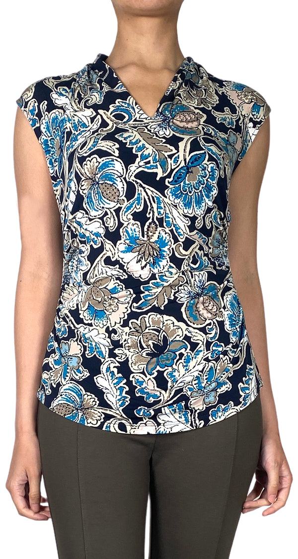 Blusa Flores Estampadas