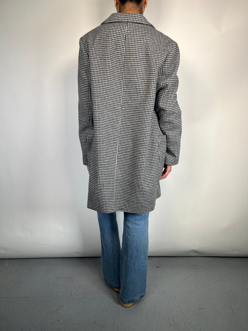 Abrigo Houndstooth
