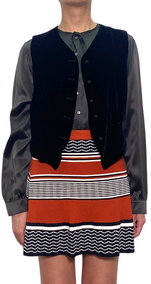 Gilet Velvet Negro
