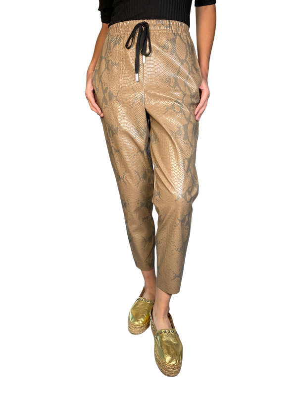Pantalón Snake Cuero Vegano