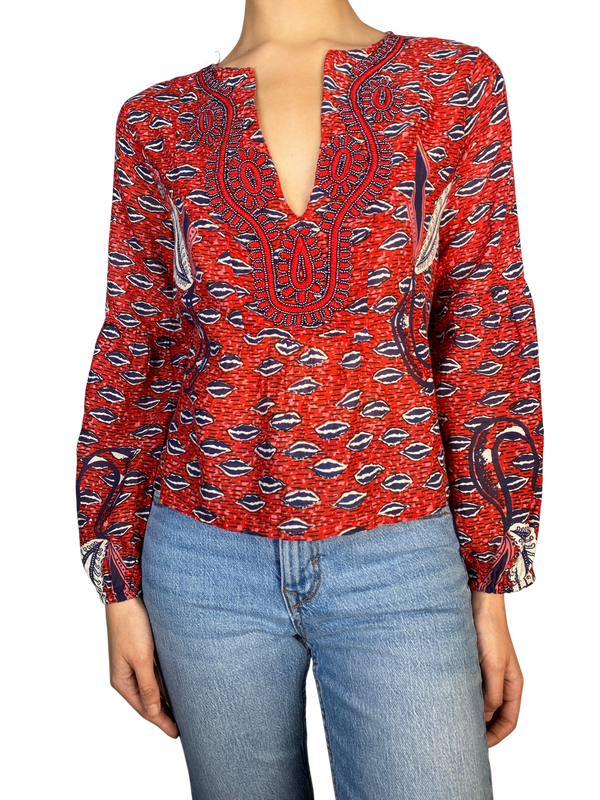 Blusa Bordada