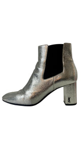 Botines Plateados