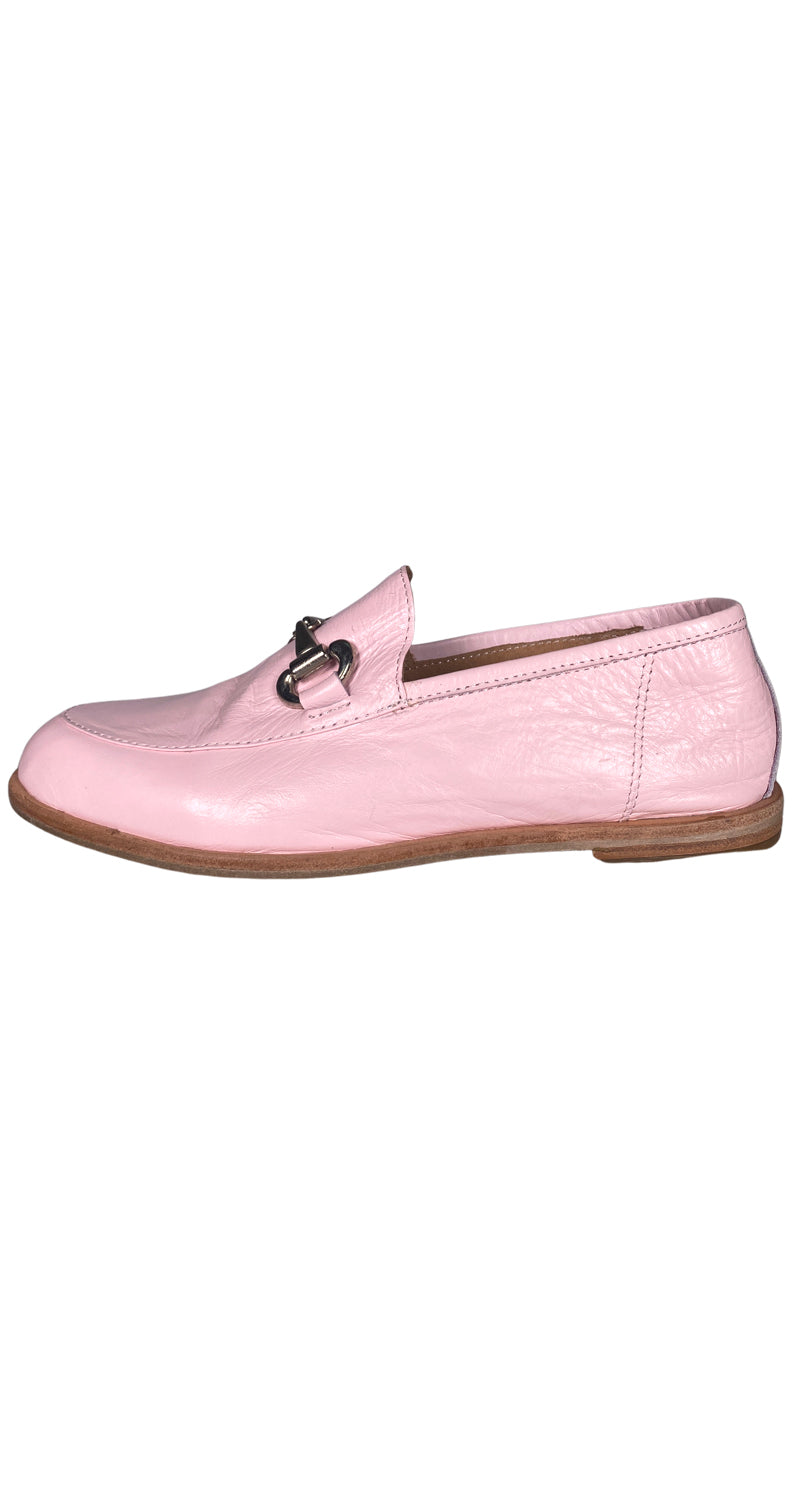 Mocasines Cuero Rosado