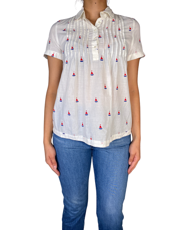 Blusa Beige Veleros