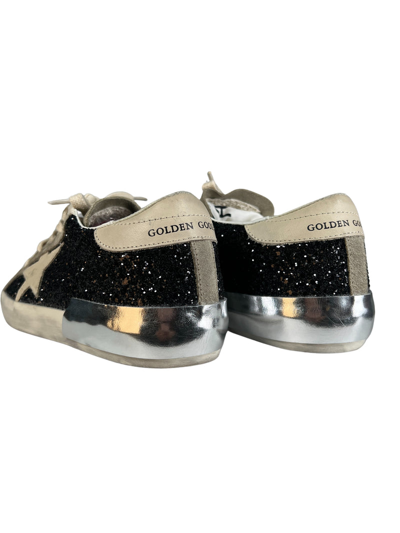 Zapatillas Superstar Blue Glitter