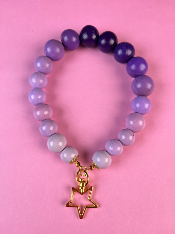 Straps Esferas Degrade Morado Para Celular