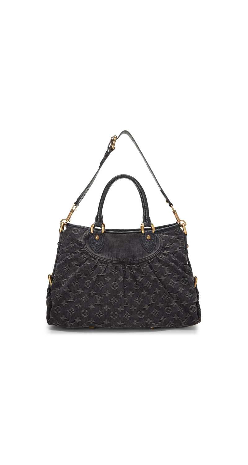 Bolso Black Monogram Cabby