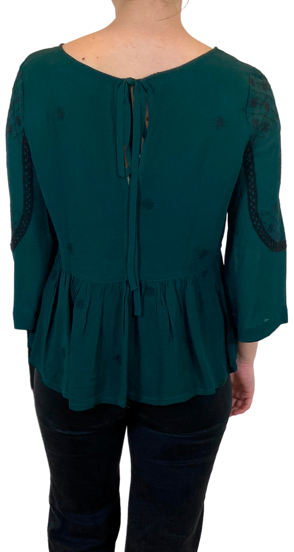 Blusa Verde Botella