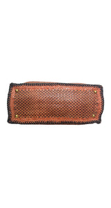 Bolso Cuero Trenzado